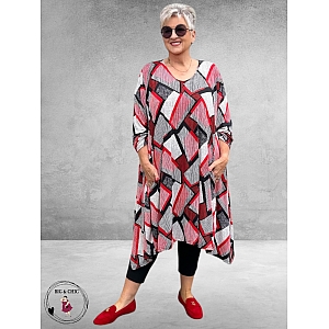 AKH Tuniek OhReally Rood Multi